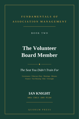 The Volunteer Board Member cover